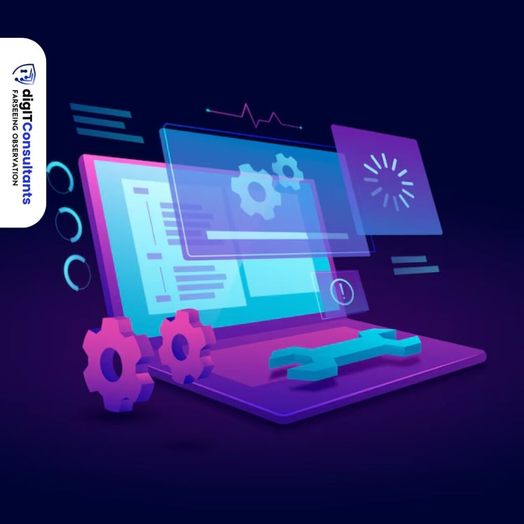 Website Development at Digit Consultants Website Development at Digit Consultants